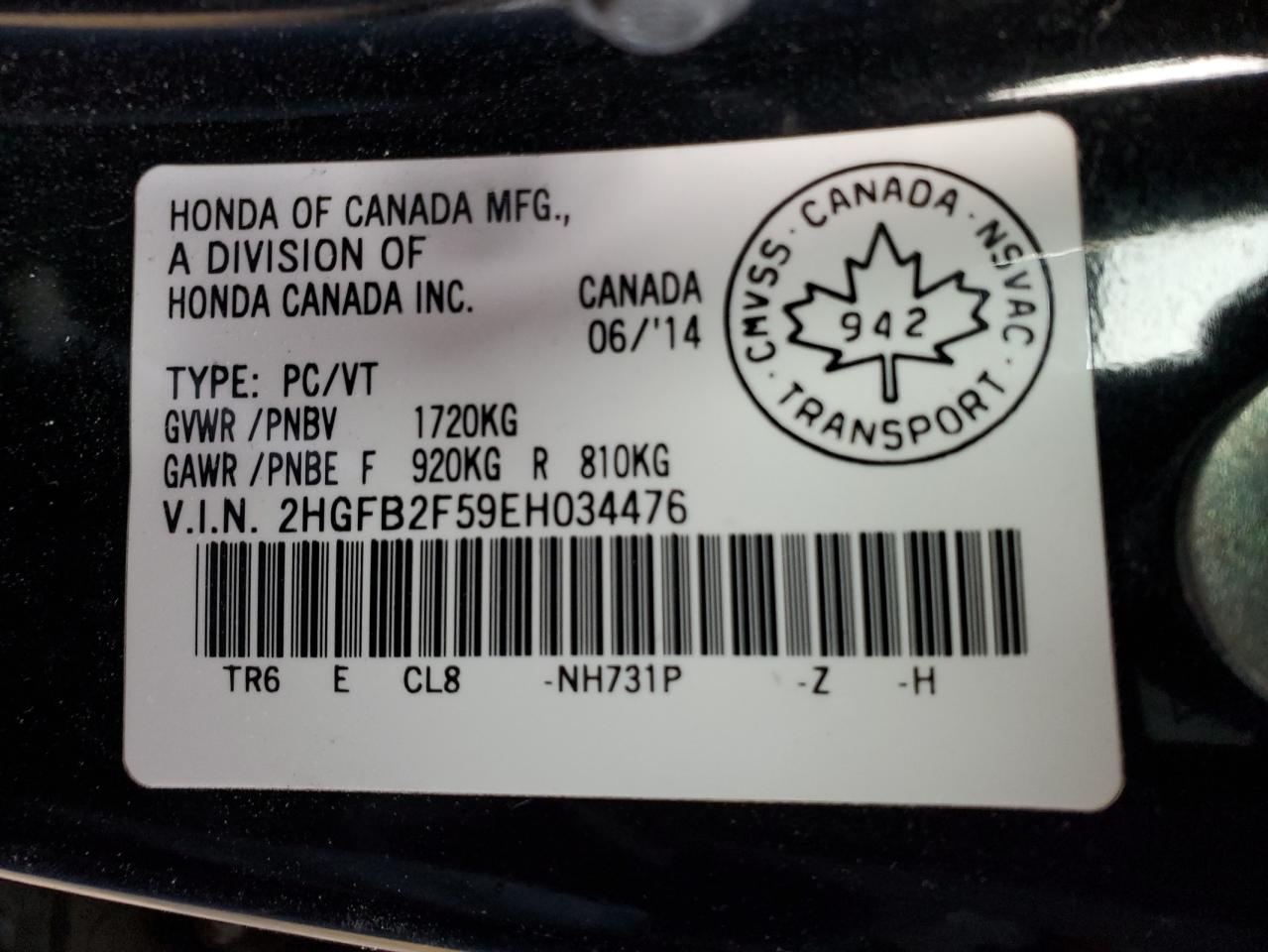2014 Honda Civic - Image 12