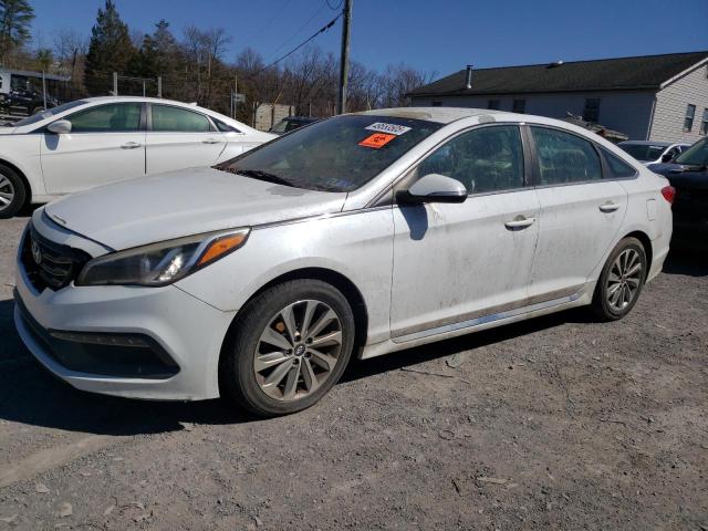  HYUNDAI SONATA 2015 Белый