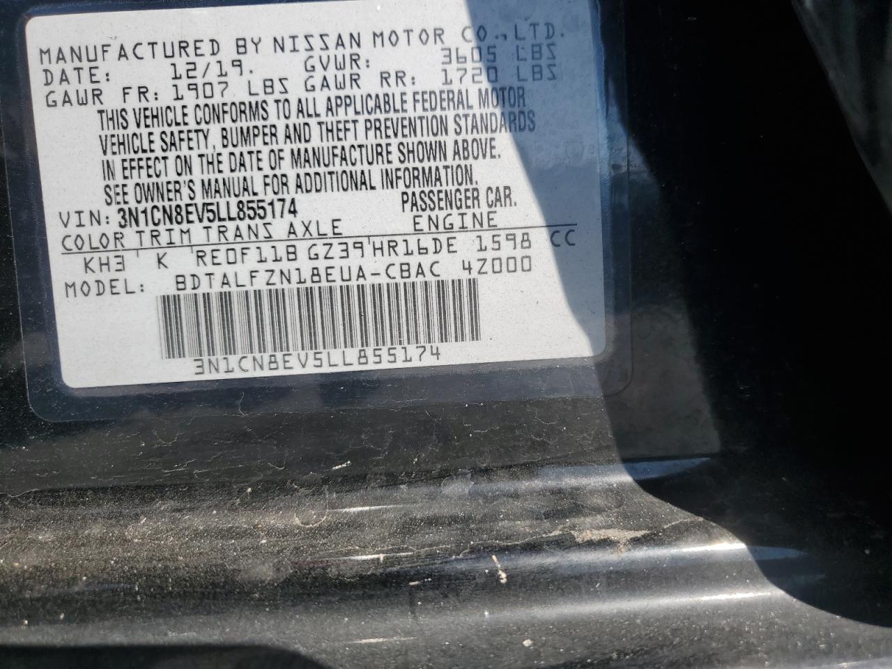 2020 Nissan Versa - Image 13