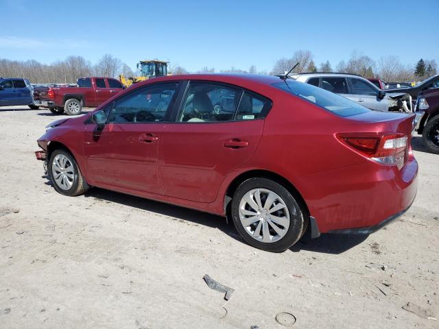  SUBARU IMPREZA 2022 Czerwony