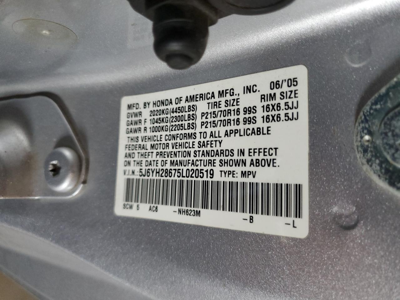 2005 Honda Element - Image 12