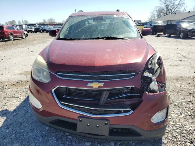  CHEVROLET EQUINOX 2016 Red