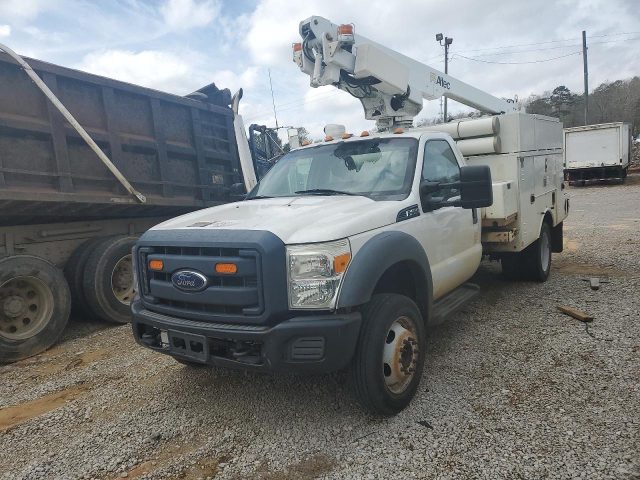 2015 Ford F450 Super Duty white null gas 1FDUF4GY5FEC92920 photo #1