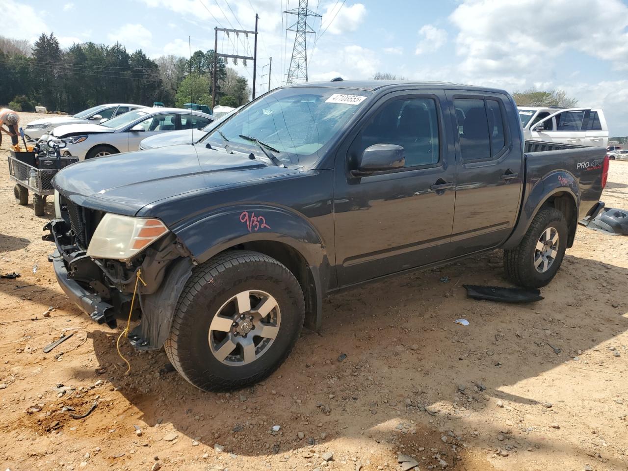 2012 Nissan Frontier S للبيع في China Grove، NC - Front End