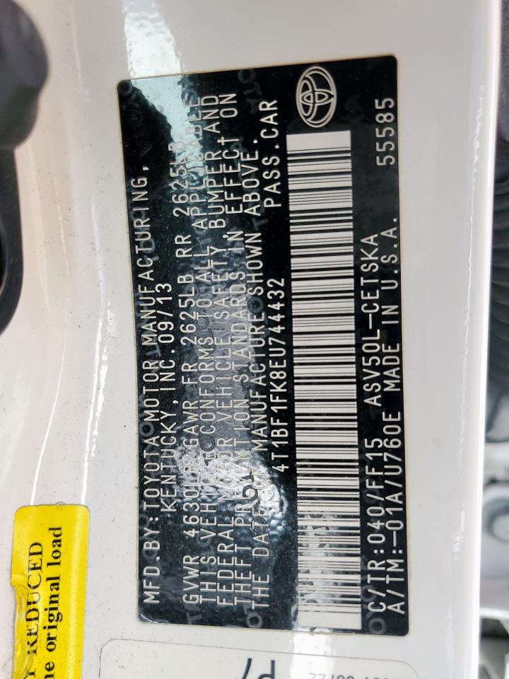 2014 Toyota Camry - Image 12