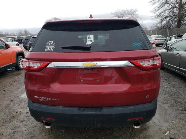  CHEVROLET TRAVERSE 2018 Red
