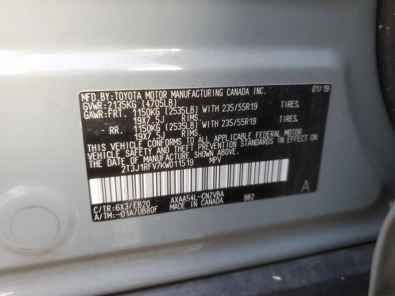 2019 Toyota RAV 4 - Image 15
