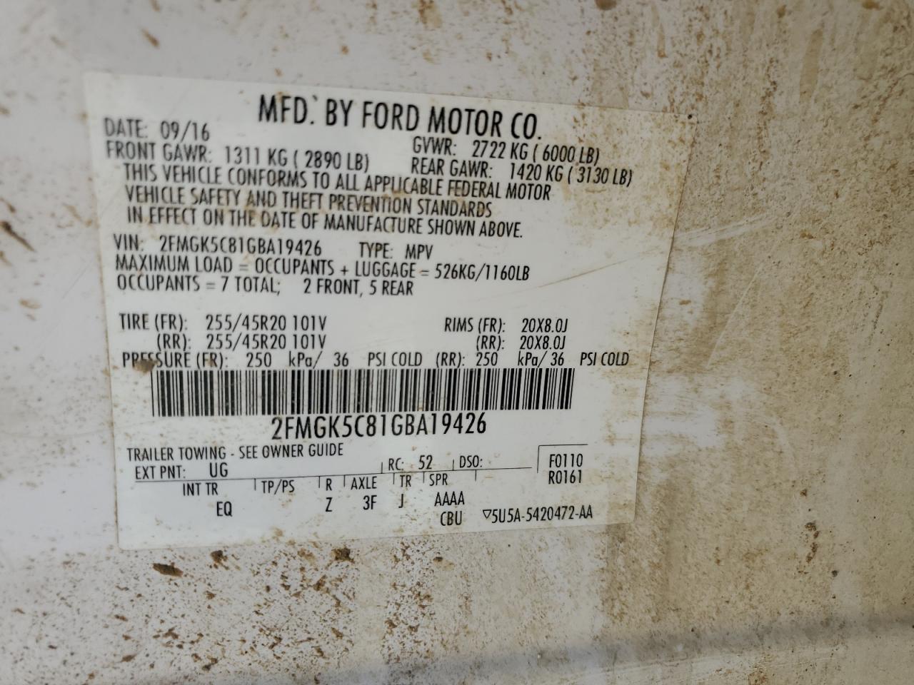 2016 Ford Flex - Image 13