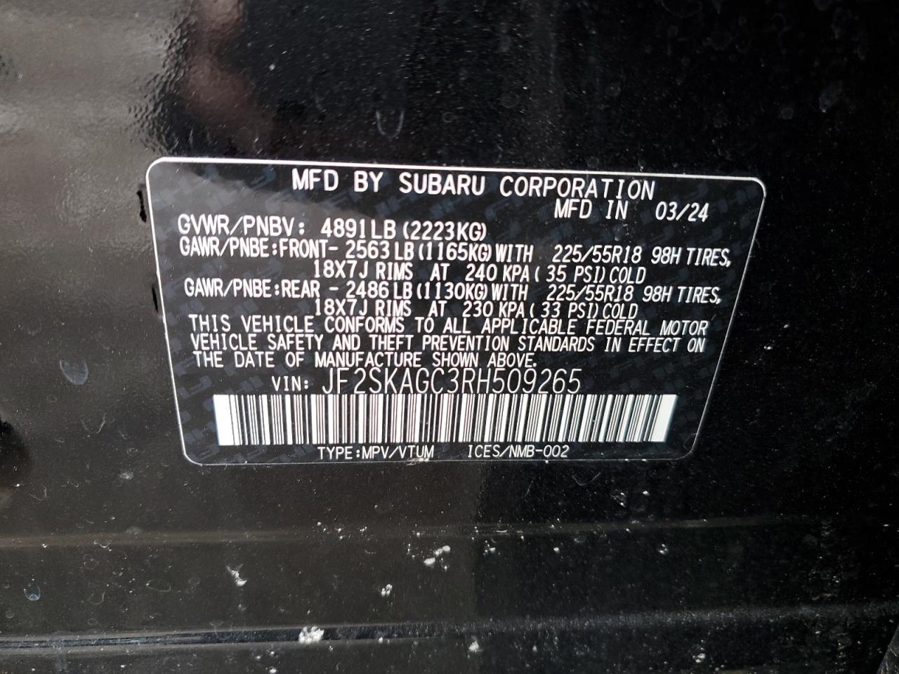 2024 Subaru Forester - Image 13