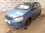 2005 VOLKSWAGEN POLO E 55 for sale at Copart WOLVERHAMPTON