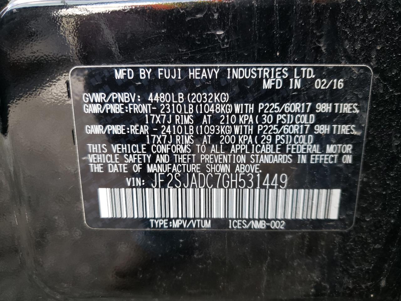 2016 Subaru Forester - Image 13