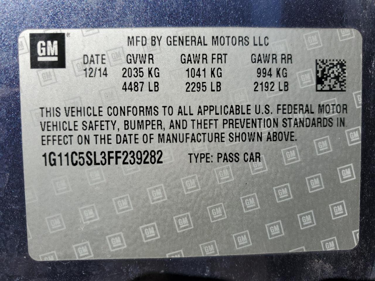 2015 Chevrolet Malibu - Image 12