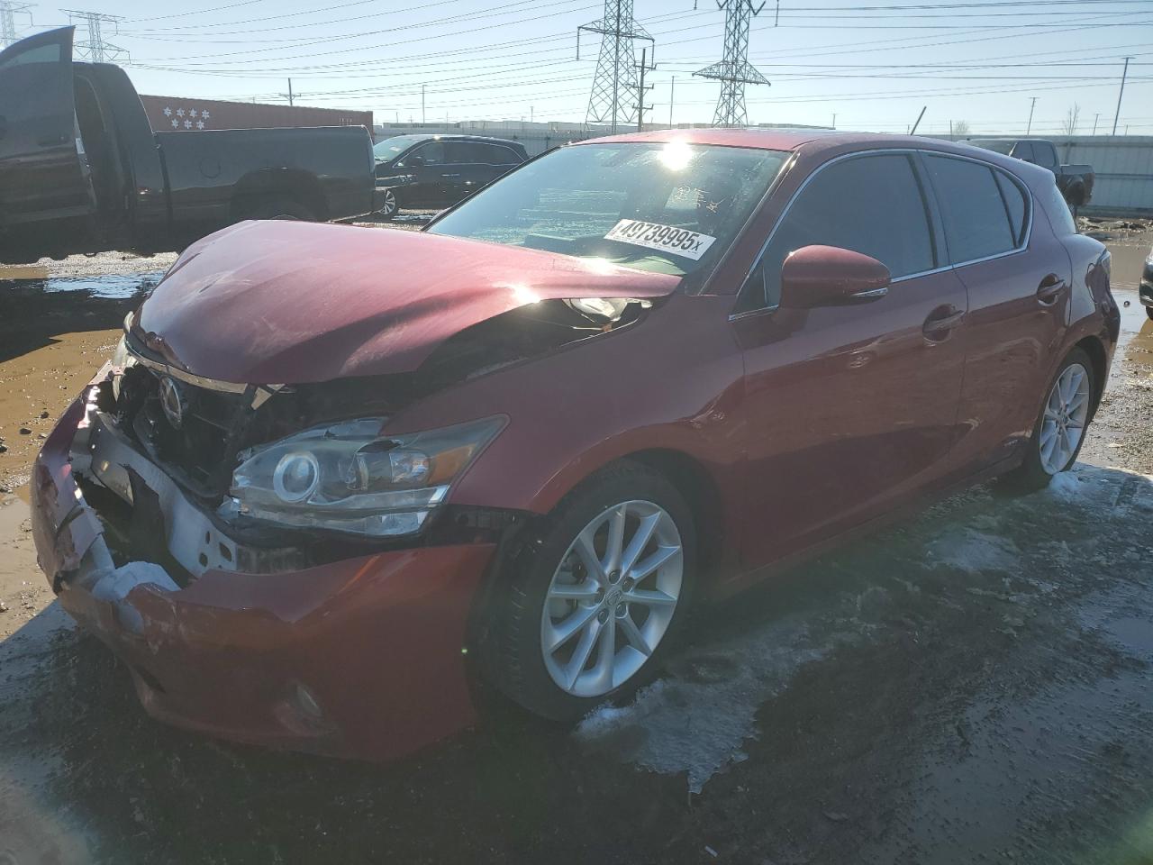 2012 Lexus Ct 200 for Sale in Elgin, IL - Front End