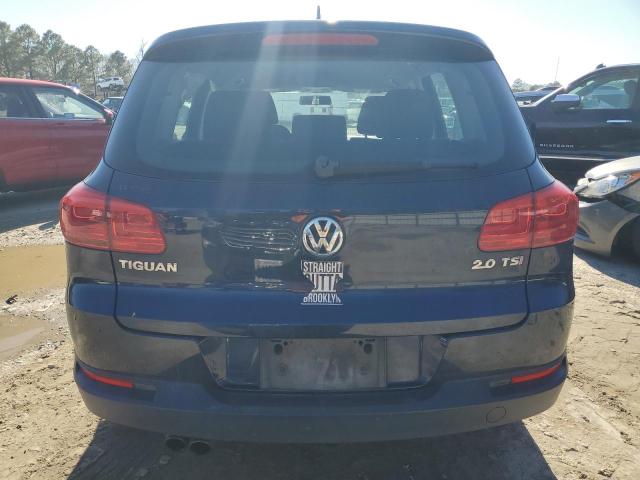  VOLKSWAGEN TIGUAN 2014 Синий