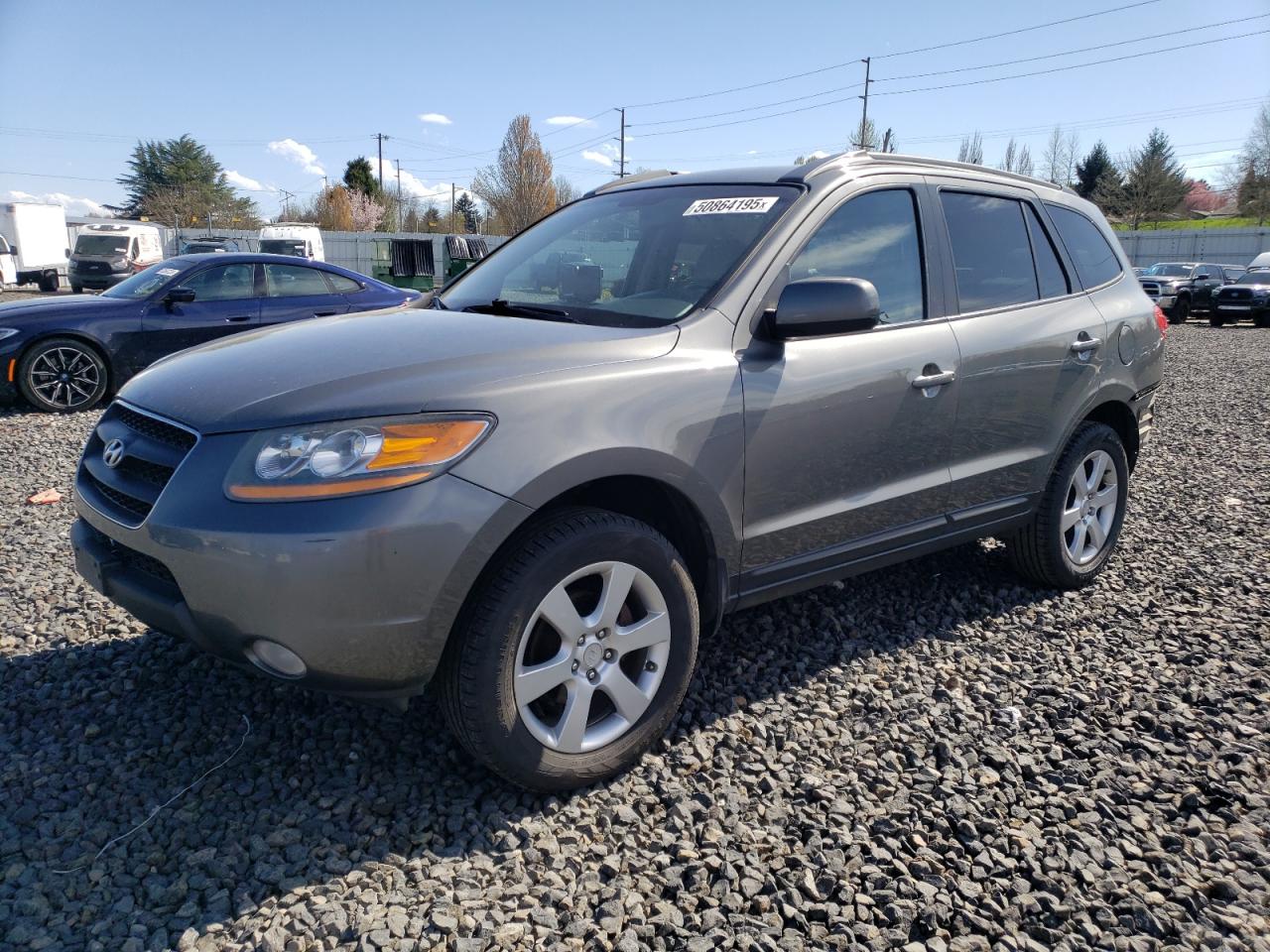 2009 Hyundai Santa Fe Se на продаже в Portland, OR - Rear End