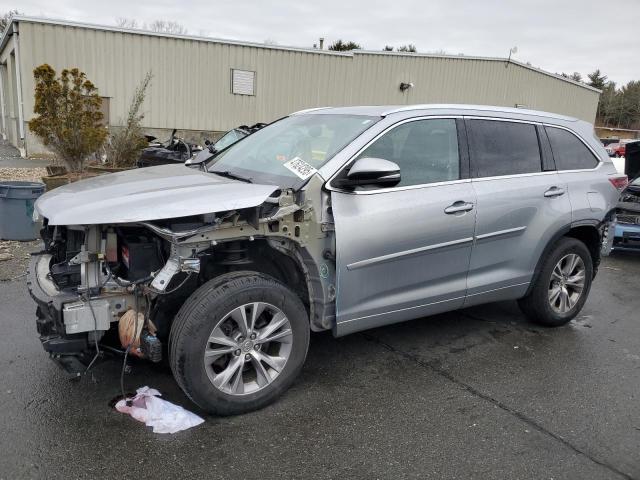  TOYOTA HIGHLANDER 2015 Srebrny