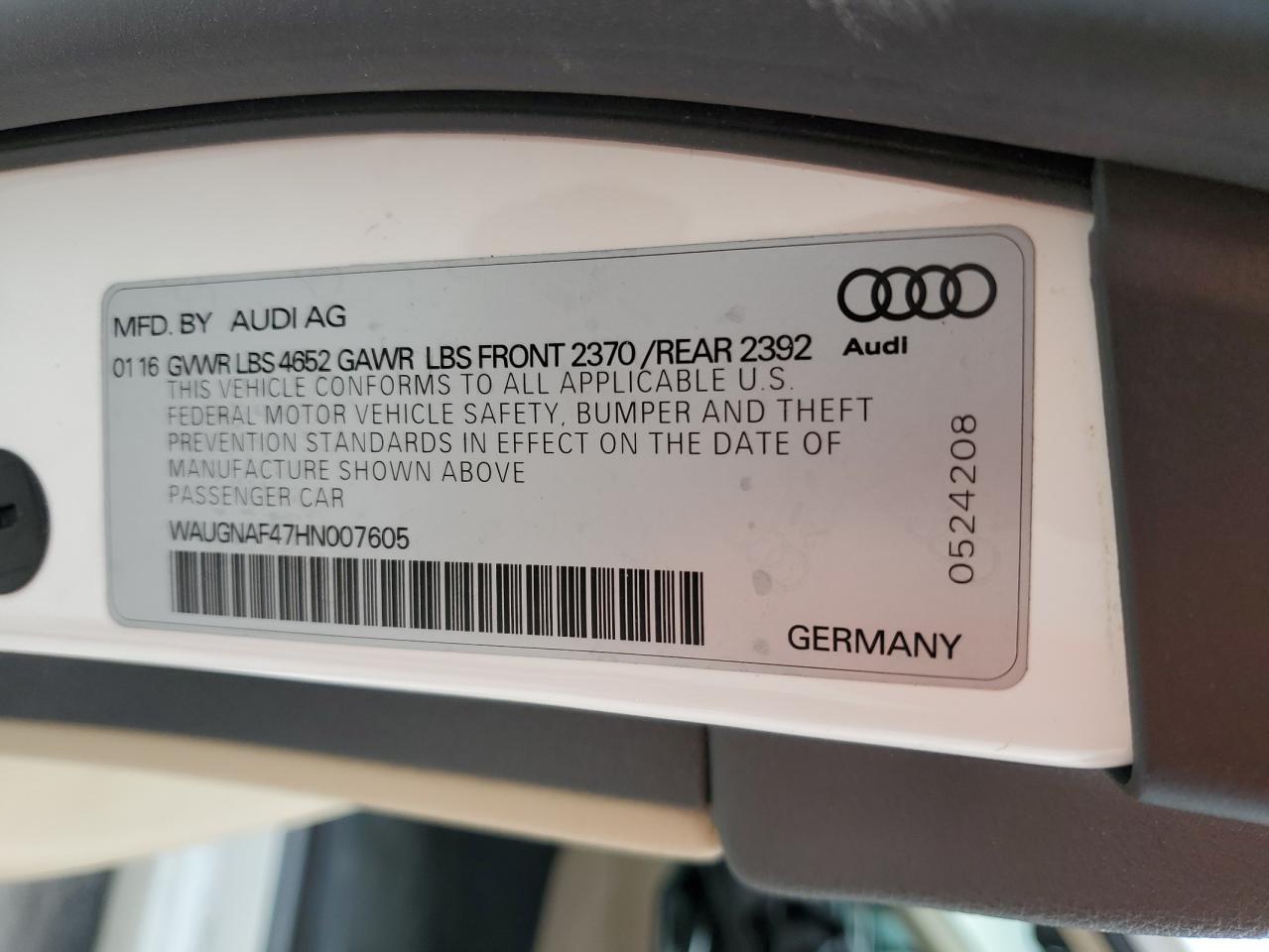 2017 Audi A4 - Image 12