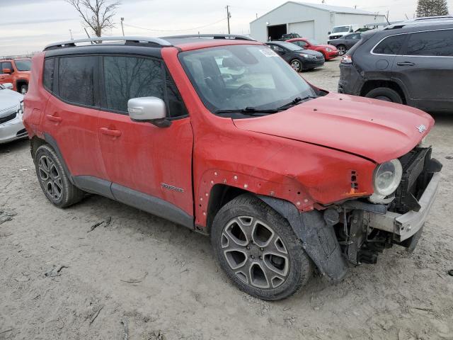  JEEP RENEGADE 2016 Red