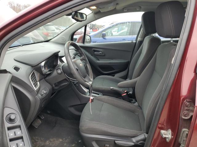 Parquets CHEVROLET TRAX 2017 Burgundy