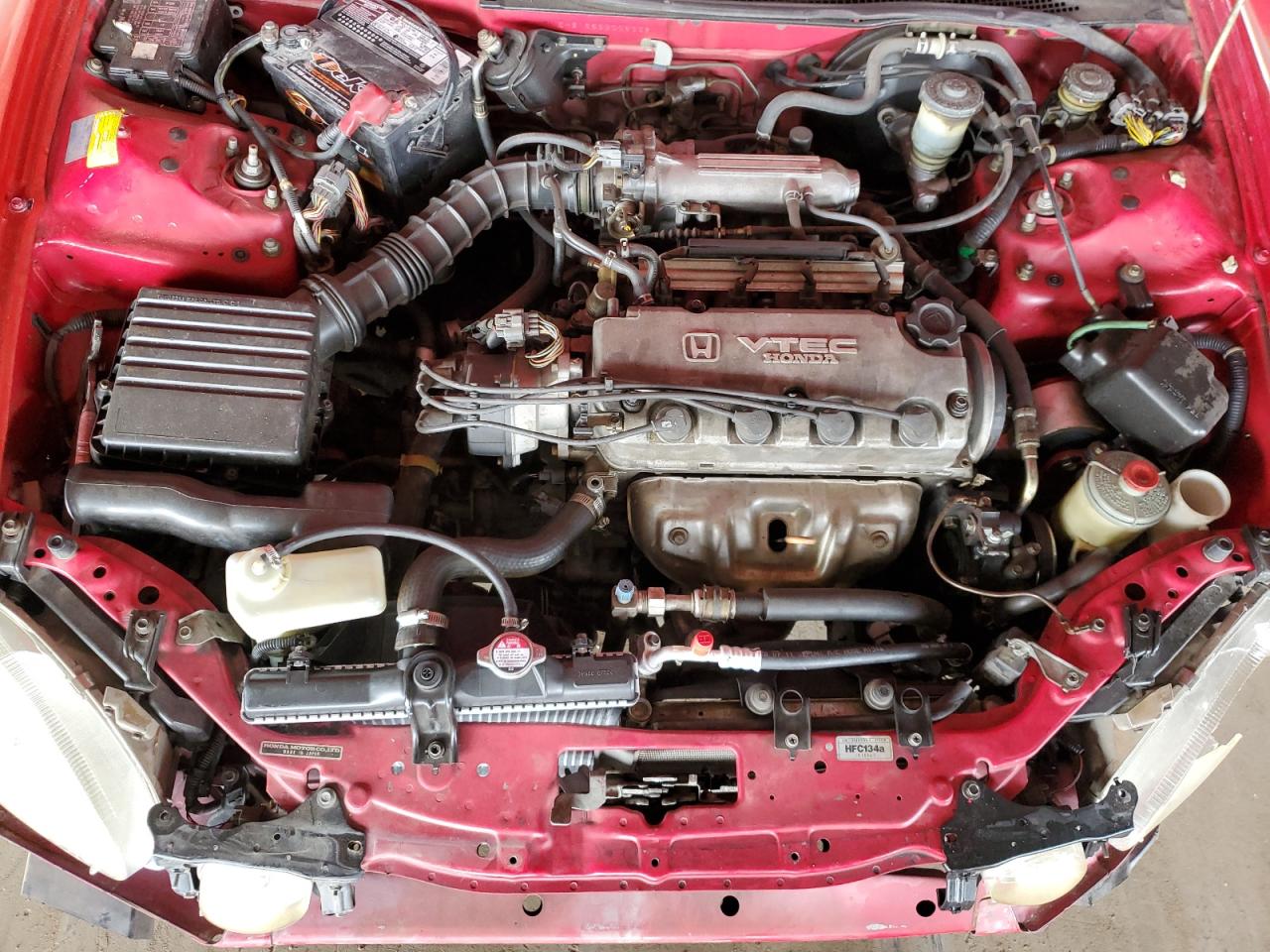 1995 Honda Civic Del Sol Si VIN: JHMEH6165SS008332 Lot: 50648475