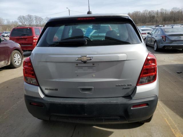  CHEVROLET TRAX 2016 Серебристый