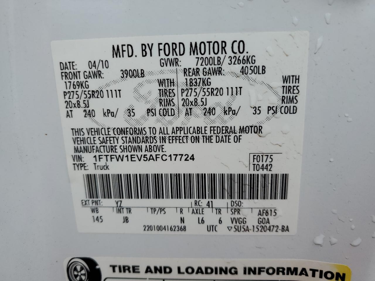 2010 Ford F-150 - Image 12