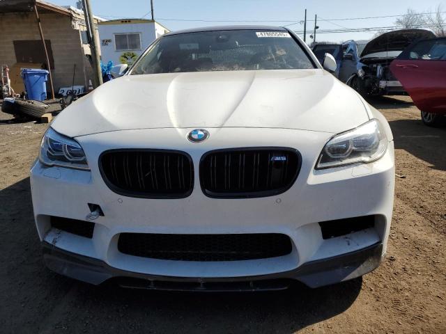  BMW M5 2015 White