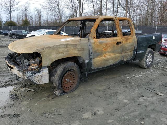 2002 Gmc New Sierra K1500 zu verkaufen in Waldorf, MD - Burn