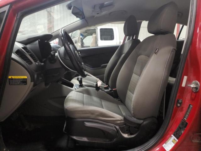 Sedans KIA FORTE 2016 Czerwony
