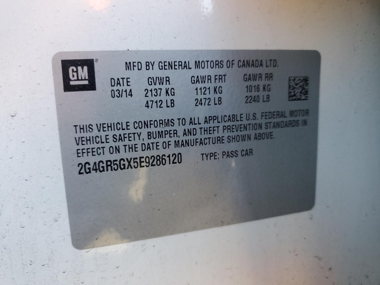 2014 Buick Regal - Image 12