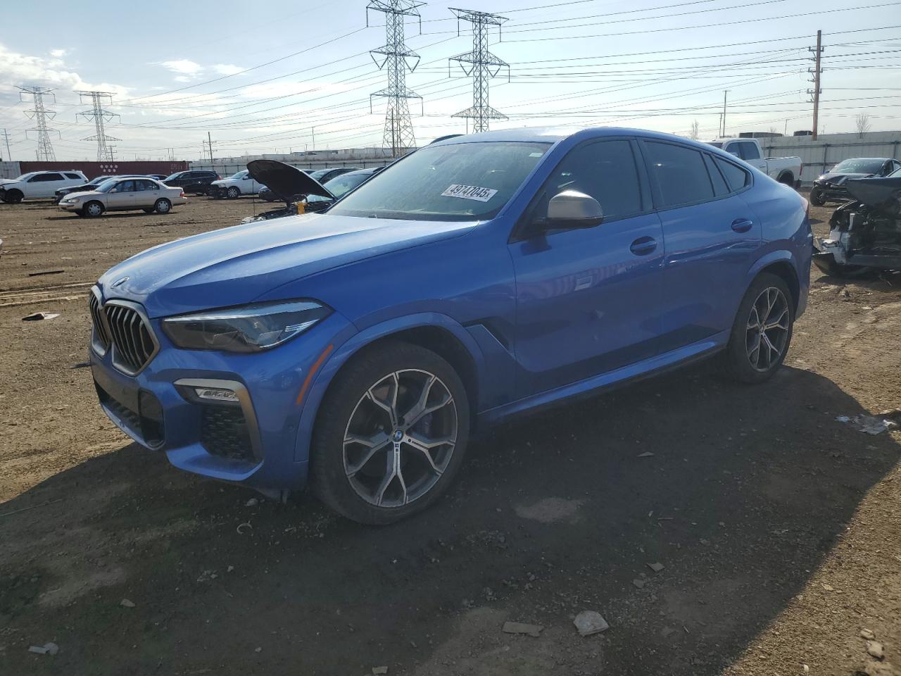 2020 Bmw X6 M50I zu verkaufen in Elgin, IL - Minor Dent/Scratches