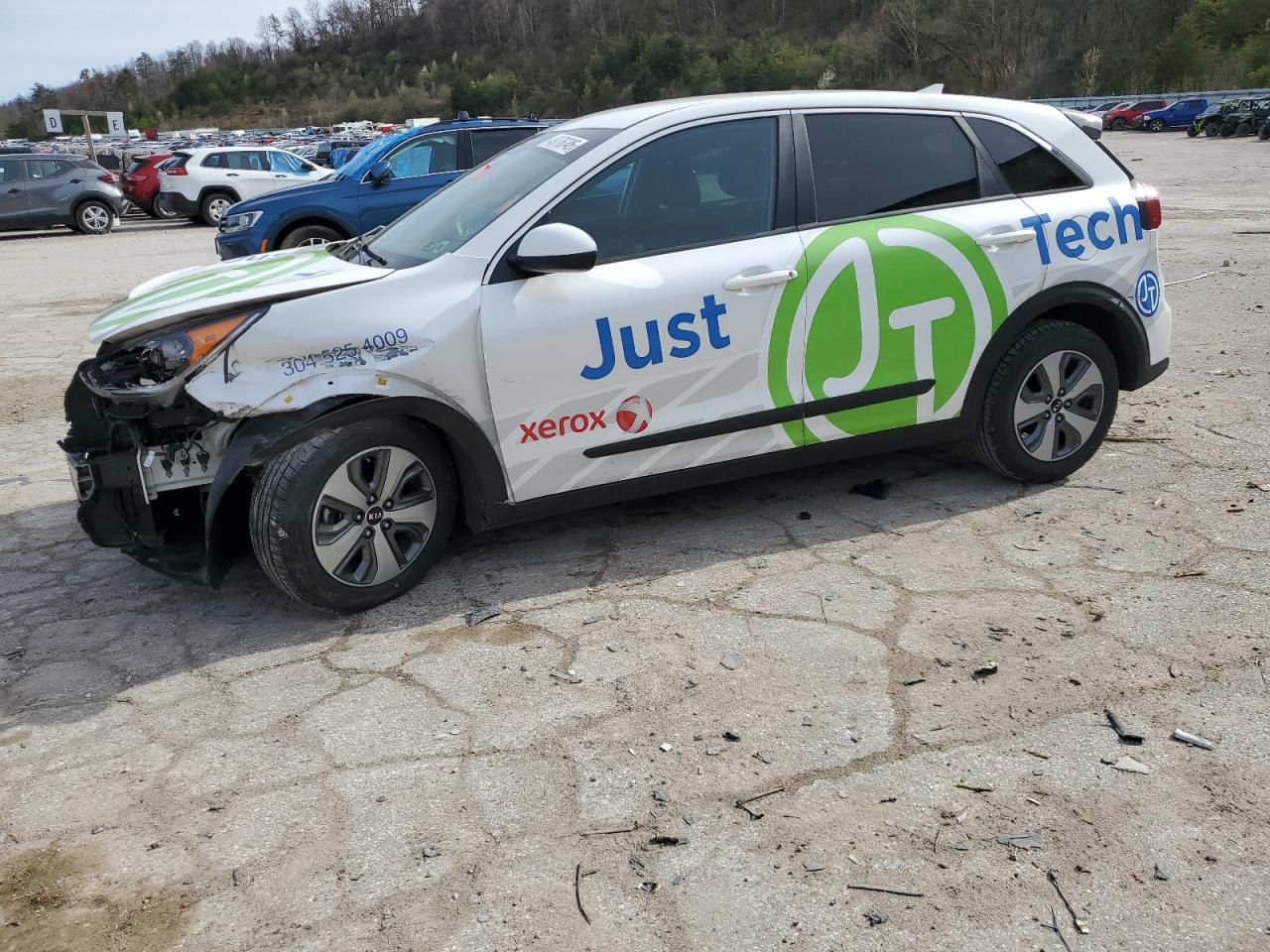 2019 Kia Niro Fe na sprzedaż w Hurricane, WV - Front End