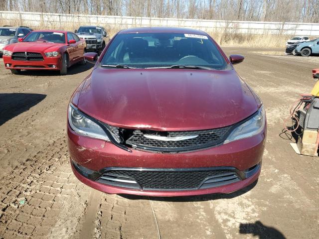Sedans CHRYSLER 200 2015 Red