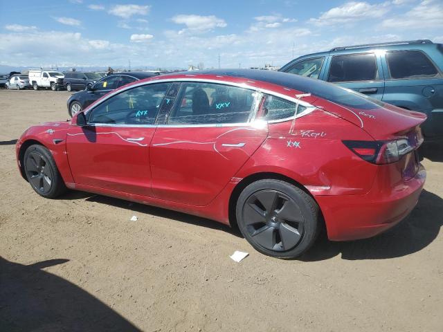  TESLA MODEL 3 2019 Czerwony
