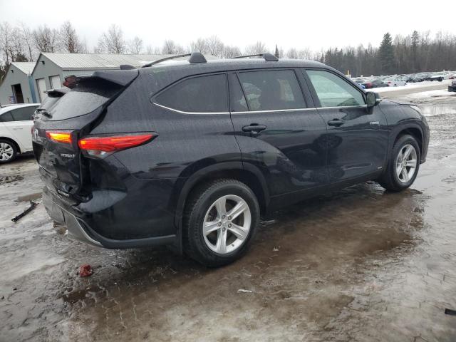  TOYOTA HIGHLANDER 2021 Czarny