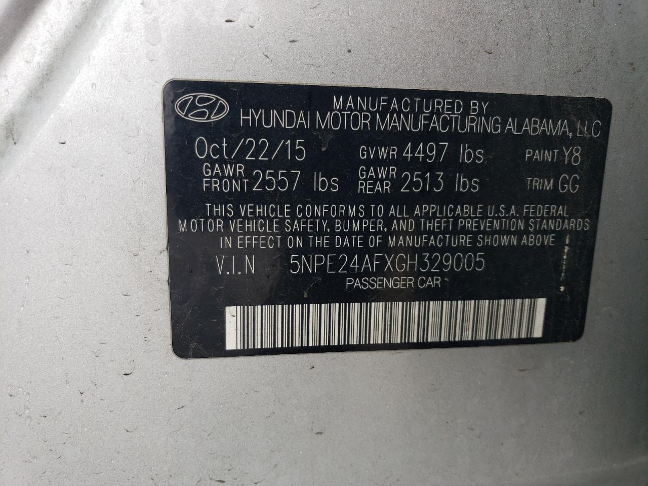 2016 Hyundai Sonata - Image 14
