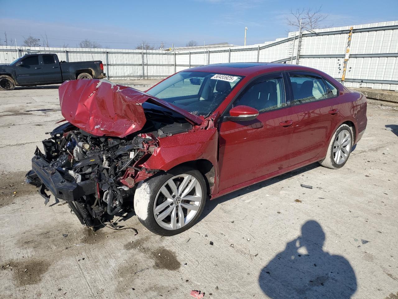 2019 Volkswagen Passat Wolfsburg de vânzare în Walton, KY - Front End