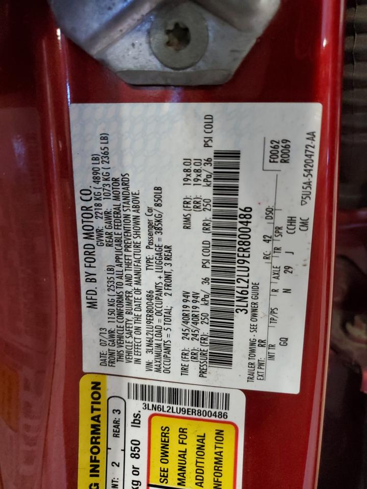 2014 Lincoln MKZ - Image 12