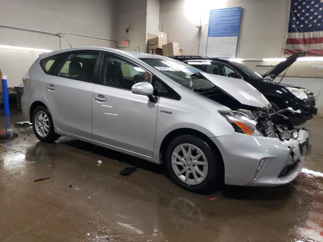  TOYOTA PRIUS 2014 Srebrny