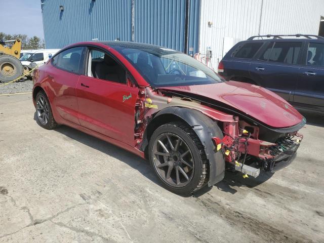  TESLA MODEL 3 2022 Czerwony