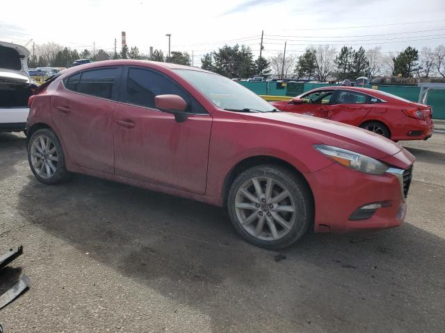 Hatchbacks MAZDA 3 2017 Red
