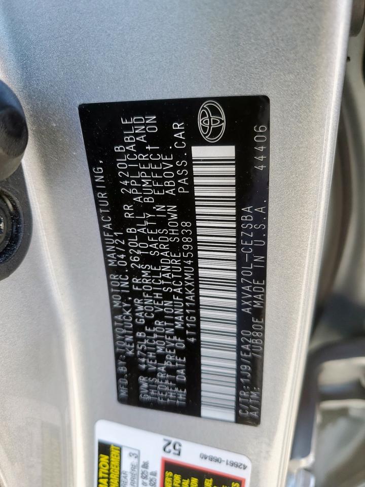2021 Toyota Camry - Image 12