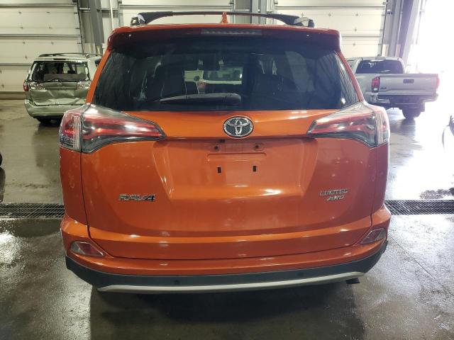  TOYOTA RAV4 2016 Pomarańczowy
