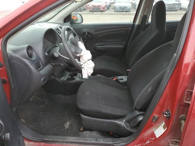  NISSAN VERSA 2014 Червоний