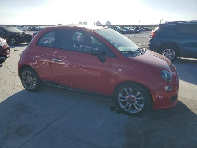Hatchbacks FIAT 500 2017 Czerwony
