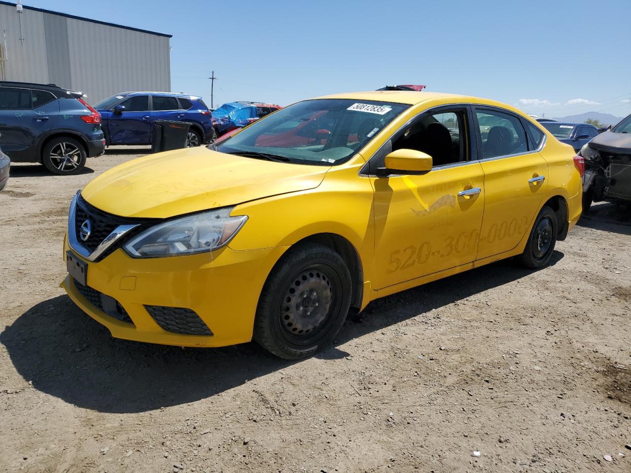 2018 Nissan Sentra S en Venta en Tucson, AZ - Undercarriage
