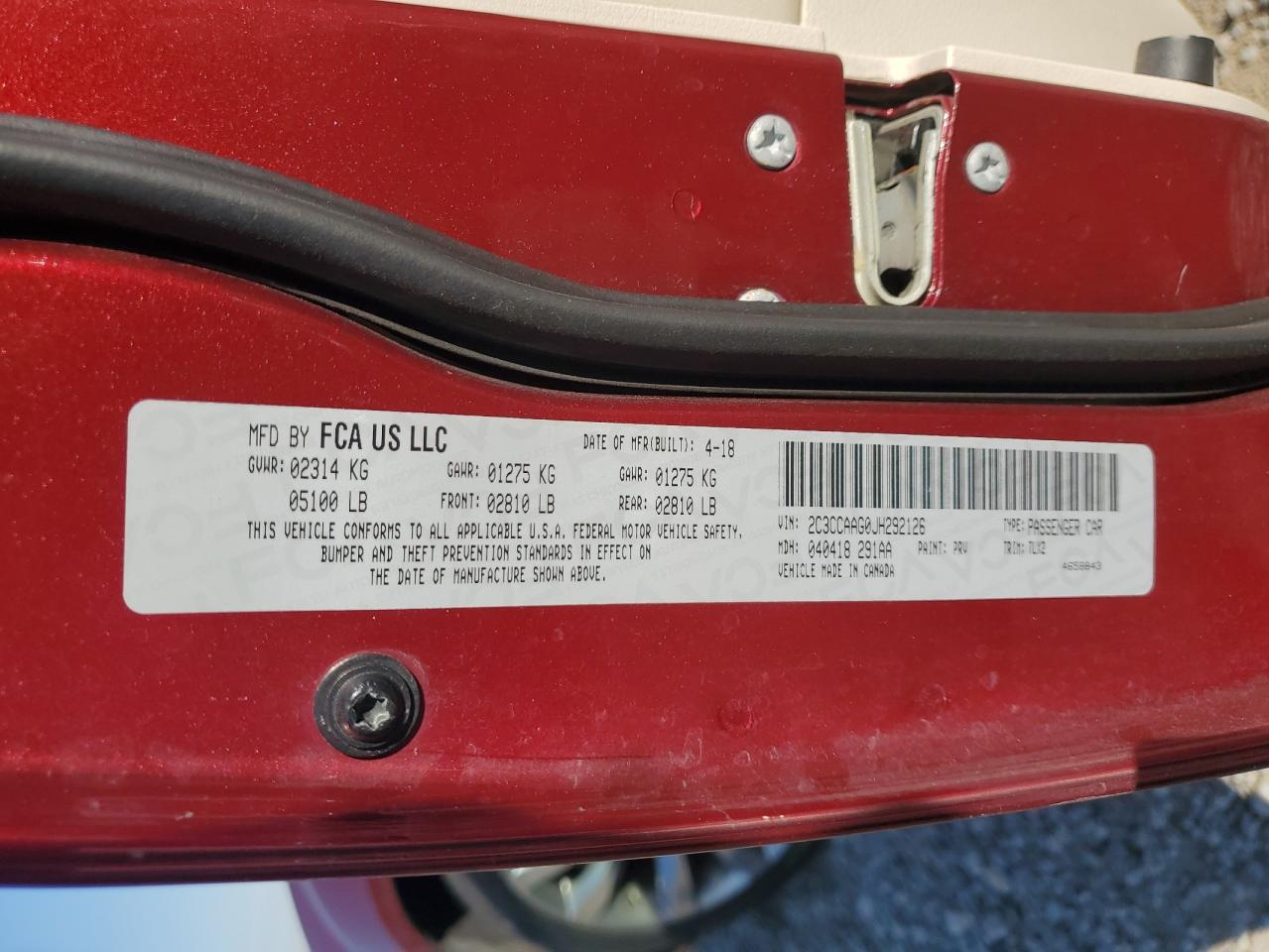 2018 Chrysler 300 - Image 14