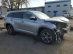 2016 Toyota Highlander Xle en Venta en Albuquerque, NM - Front End