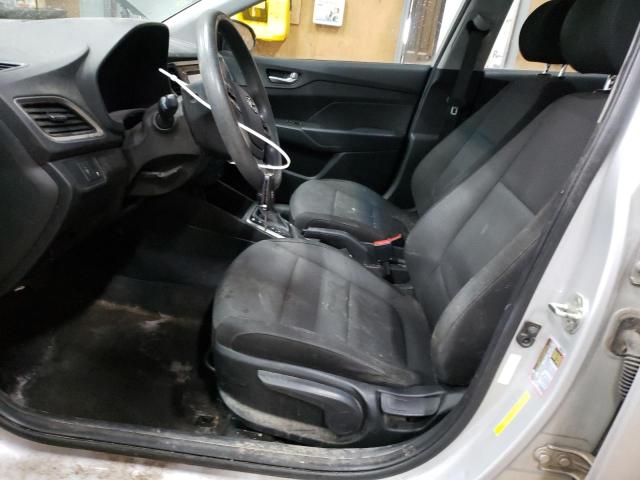  HYUNDAI ACCENT 2018 Серебристый