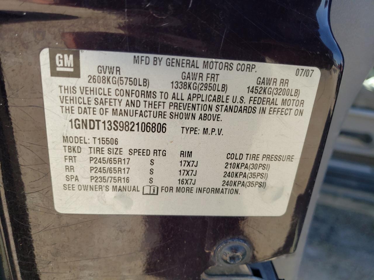 2008 Chevrolet TrailBlazer - Image 12